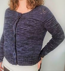 Amikihia Knits Pattern Sky Watching Cardigan.