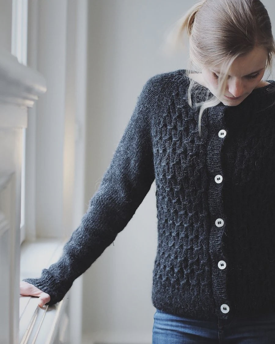 Classic Smocking Cardigan