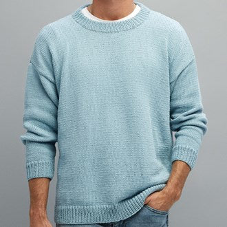 Griffith Jumper in Purrino Possum Merino 8 Ply Kit