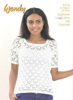 Wendy Crochet Pattern 5718.