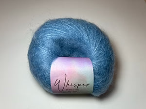 Stockholm V Neck Slipover Petite Knit Kit with Whisper Mohair/Silk
