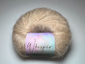 Stockholm V Neck Slipover Petite Knit Kit with Whisper Mohair/Silk