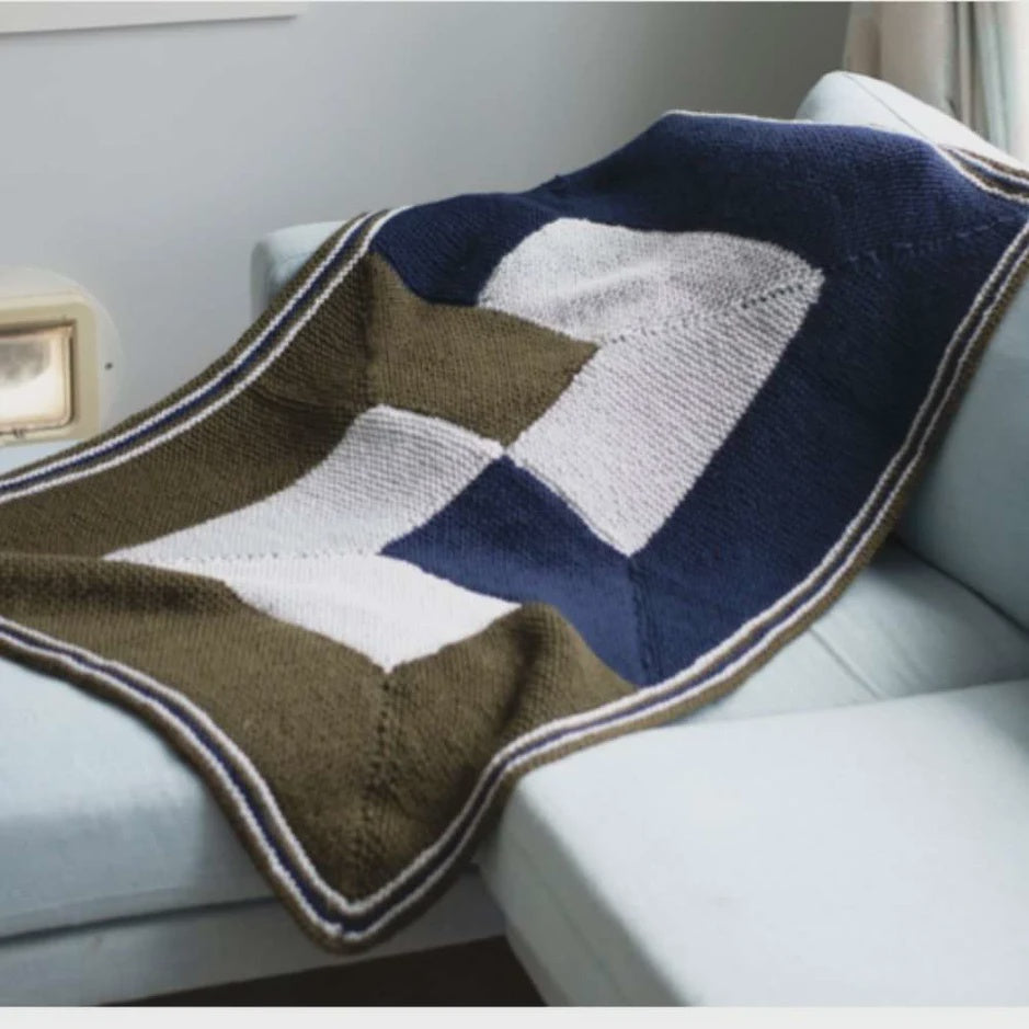 Abstract Couch Throw - N1635