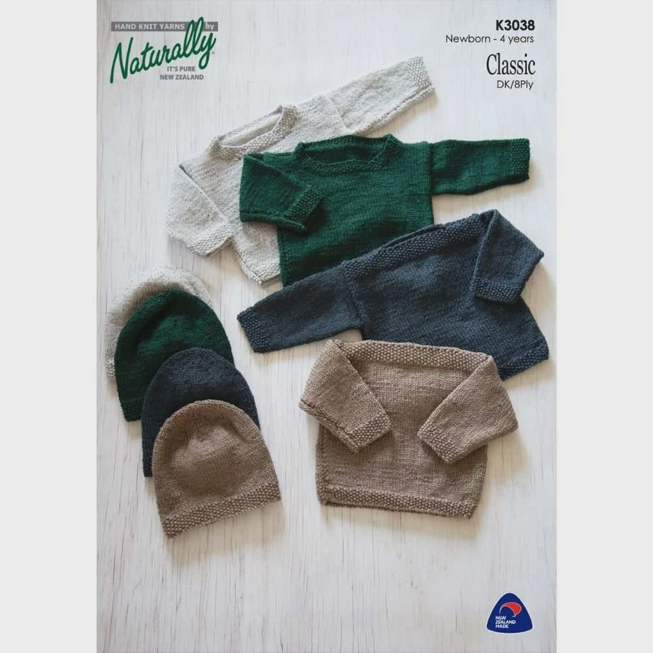 Crew neck or Boat Sweater - K3038