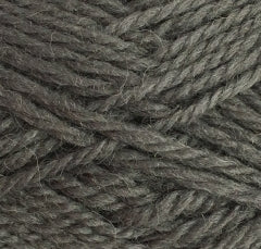Woolly Red Hut yarn in shade charcoal.
