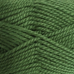 Woolly Red Hut yarn in shade grass.
