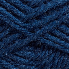 Woolly Red Hut yarn in shade navy.