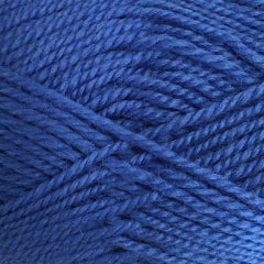 Woolly Red Hut yarn in shade new blue.