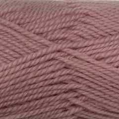 Woolly Red Hut yarn in shade soft rose.