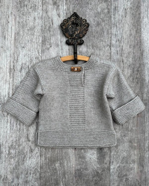 Yuto Jumper knitting pattern for children in 8ply yarn