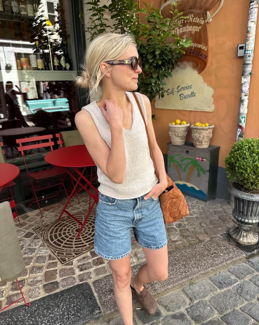 Alice Top pattern - Petite Knit