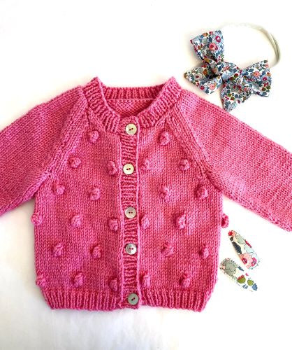 Touch Yarns Pattern 118 April Cardigan.