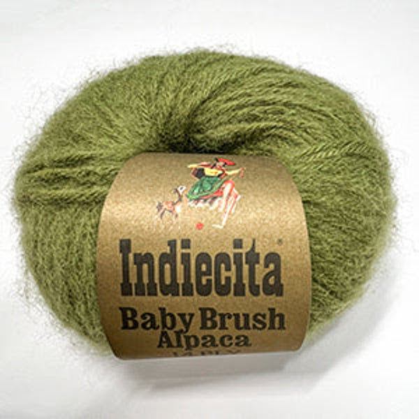 Alpaca Yarns Indiecita Baby Brush Alpaca 14 Ply.
