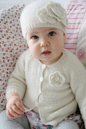 Baby Cakes Bc93 Brittany Cardi, Hat and Shoes (4ply Baby)