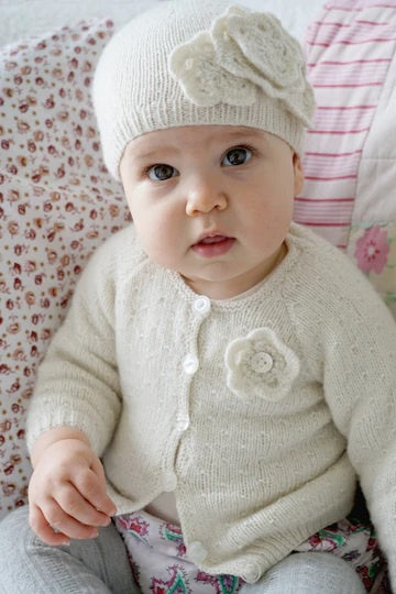 Baby Cakes Bc93 Brittany Cardi, Hat and Shoes.