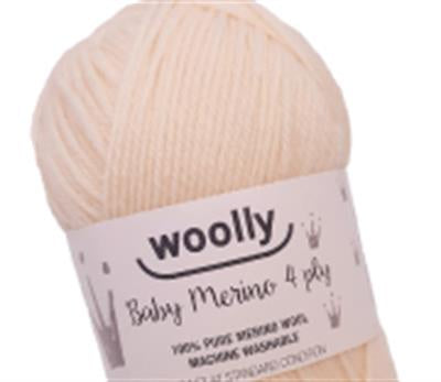 Woolly Baby Merino 4 Ply.