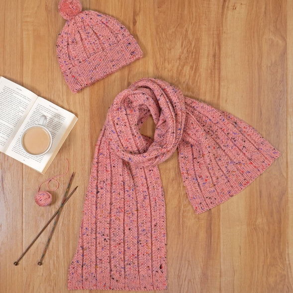 Melody Beanie and Scarf Set- w903