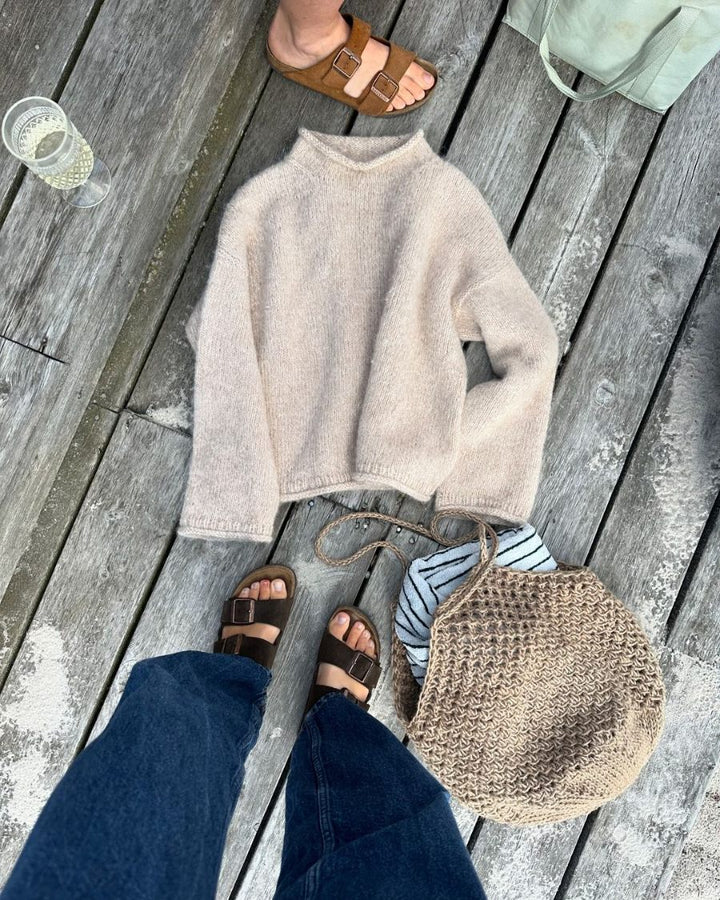 Cloud Sweater by Petite Knit - (4ply/Laceweight Adult)