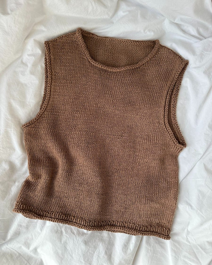 Cloud Top by Petite Knit top in Cotton/Alpaca