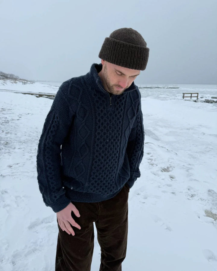 Dagmar Zipper Sweater - Petite Knit - Mens