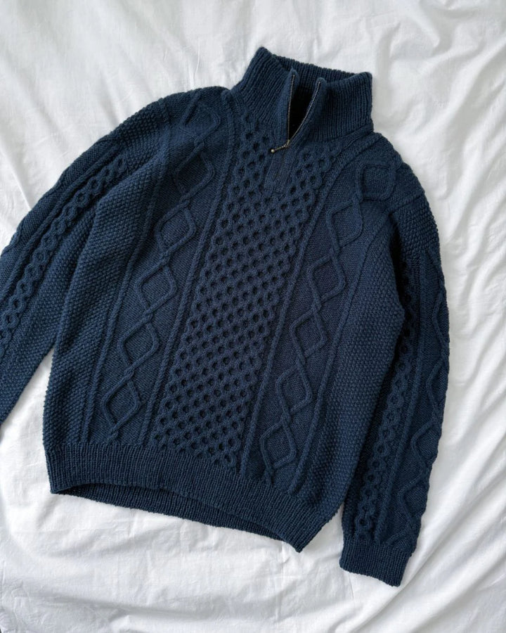 Dagmar Zipper Sweater - Petite Knit - Mens