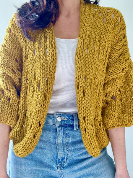 Touch Yarns Pattern 164 Emma Cardigan.