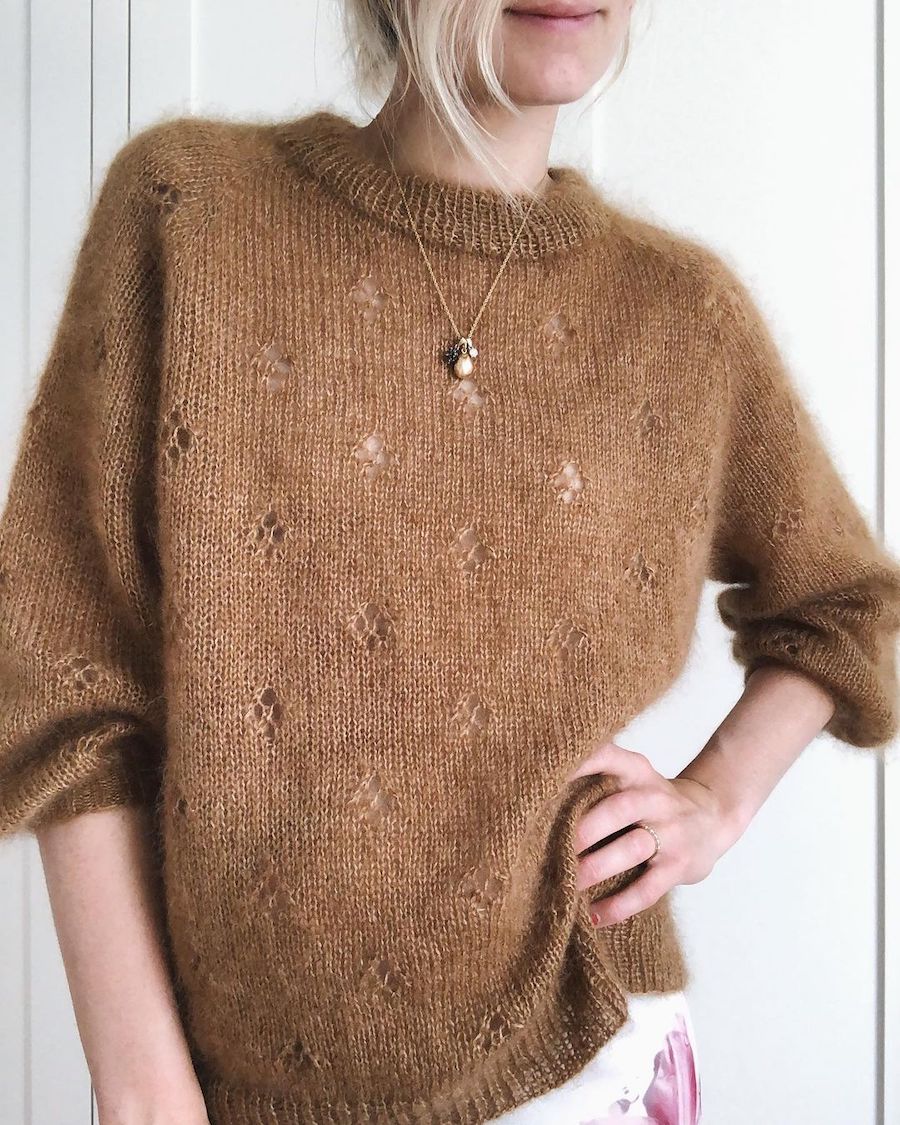 Fortune Sweater in Kid Cotton Kit