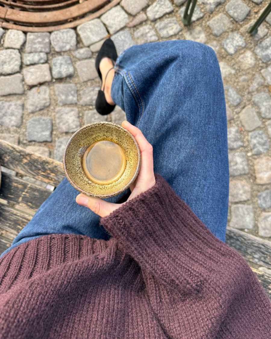 Hannah Sweater V veck- Petite Knit