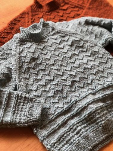 Touch Yarns Pattern 139 Happy Camper Jersey.