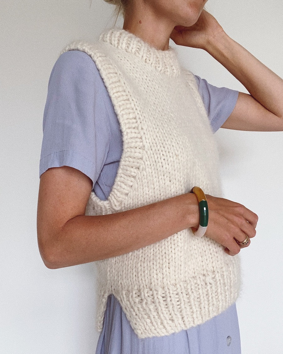 Holiday Slipover - Women's Vest Petite Knit