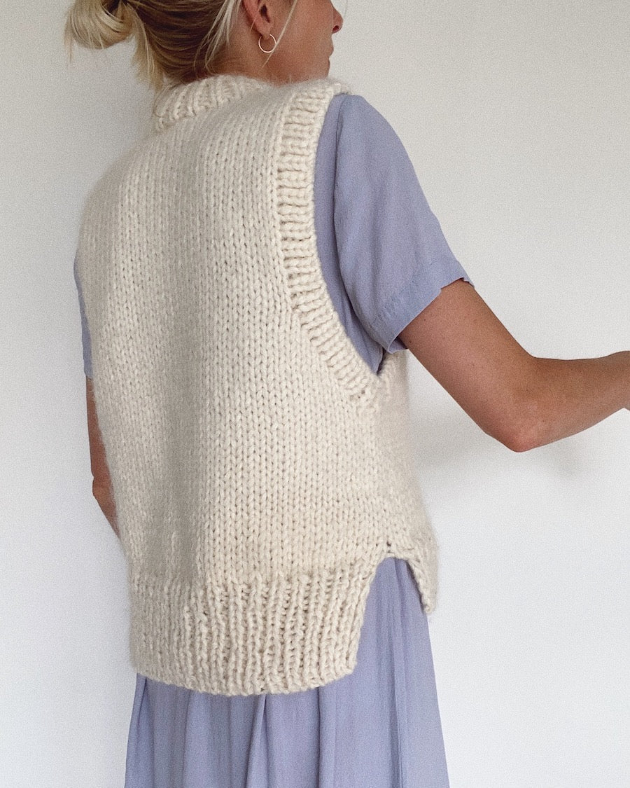 Holiday Slipover - Women's Vest Petite Knit