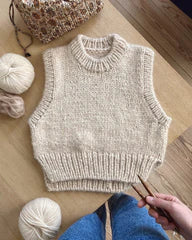 Holiday Slipover - Women's Vest Petite Knit