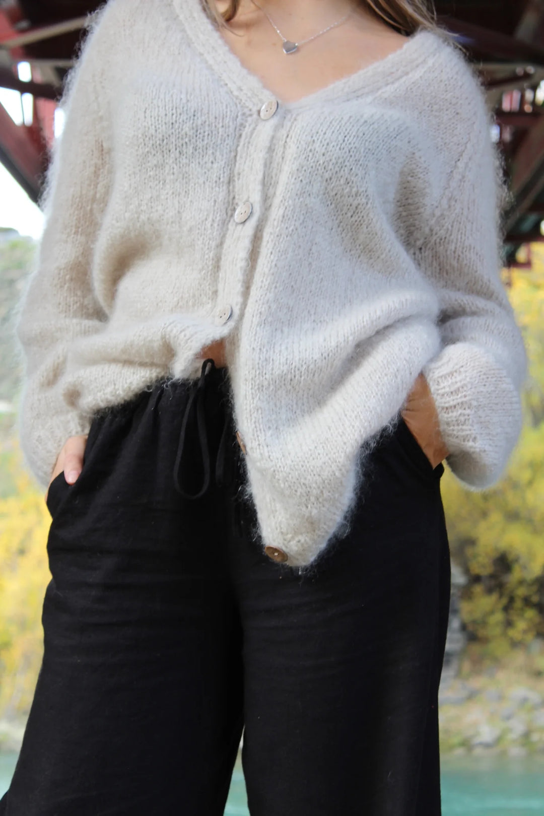 Touch Yarns Pattern 108 Hollyford Cardigan.