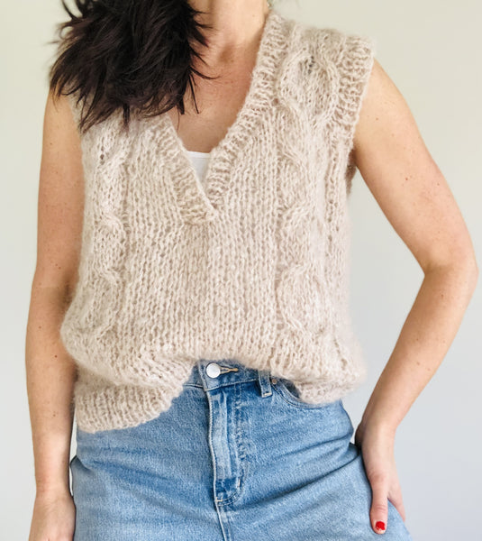 Touch Yarns Pattern 063 Ivy Vest.