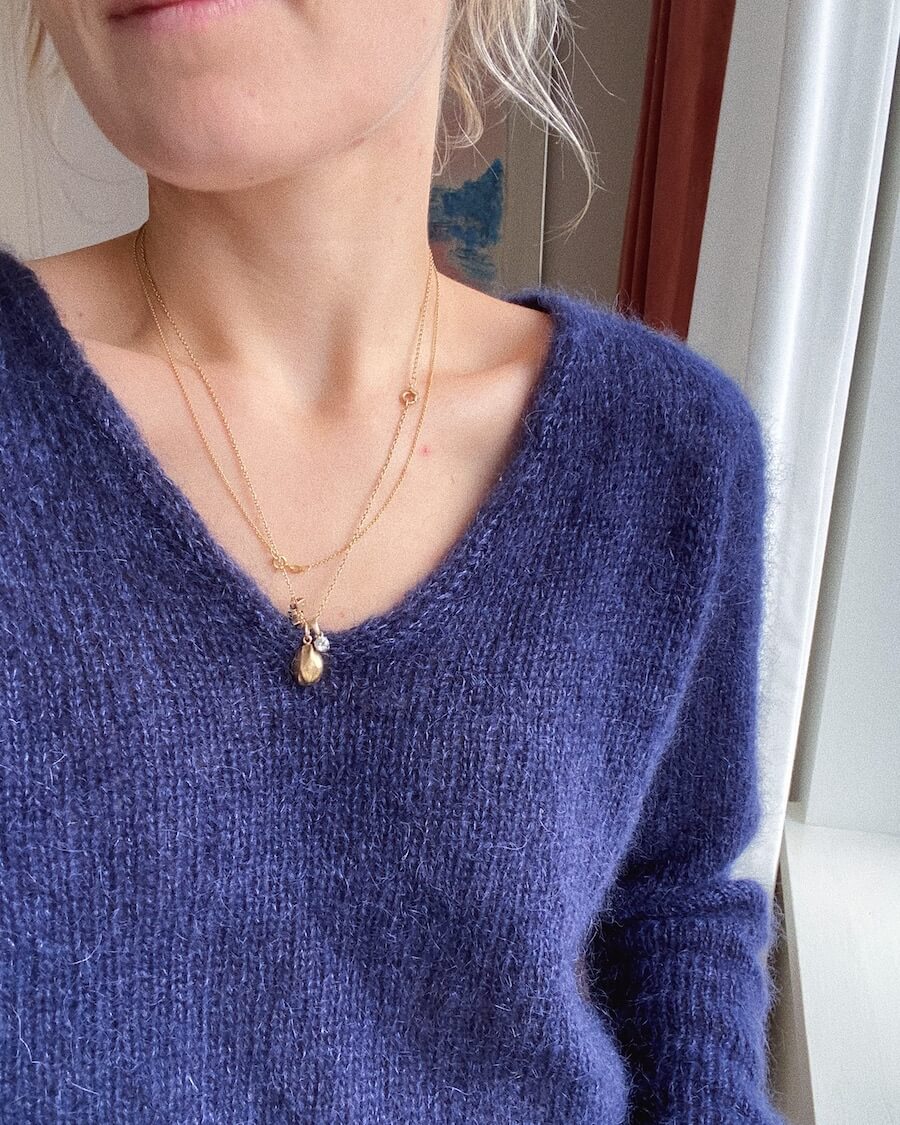 Cumulus Blouse - Women's Petite Knit