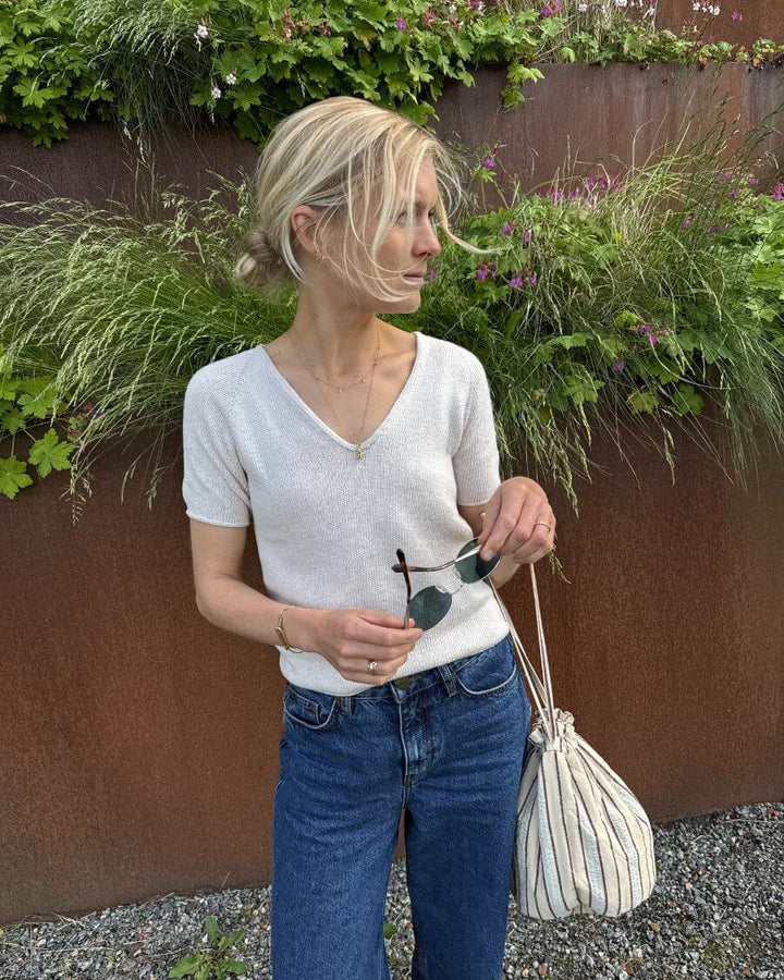 Cumulus Tee - Petite Knit Woman