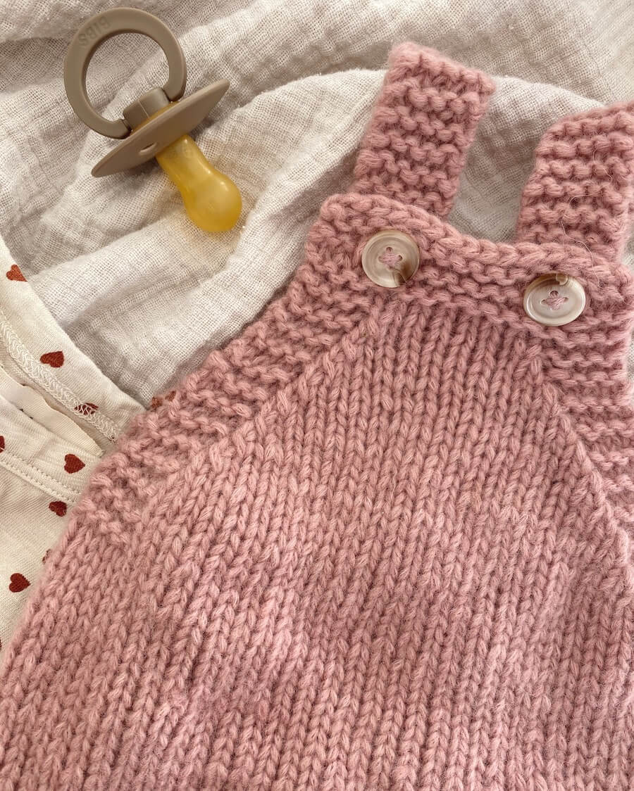 Little brother's Romper - Baby Petite Knit