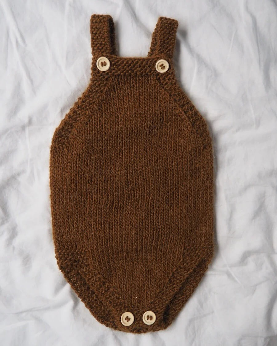 Little brother's Romper - Baby Petite Knit