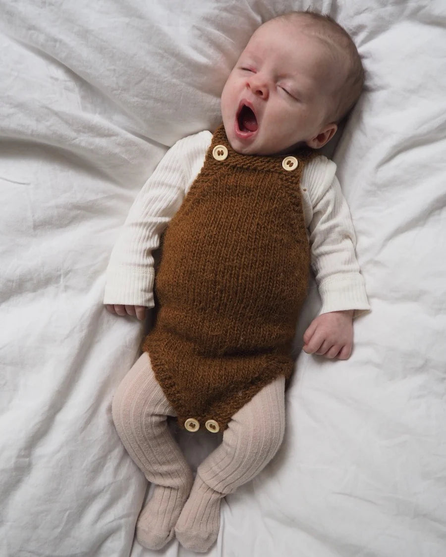 Little brother's Romper - Baby Petite Knit