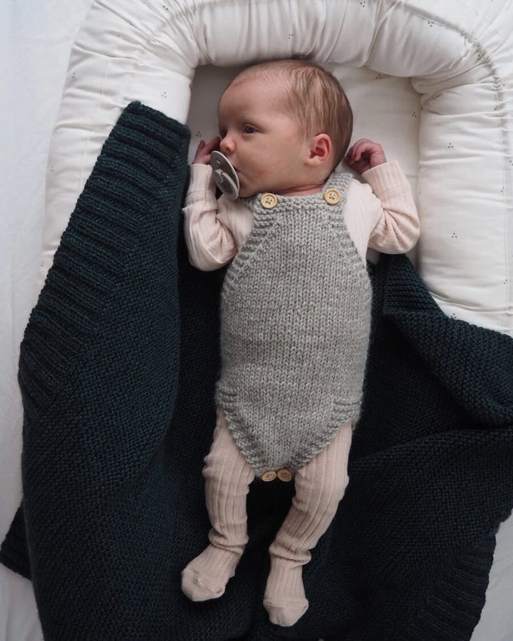 Little brother's Romper - Baby Petite Knit