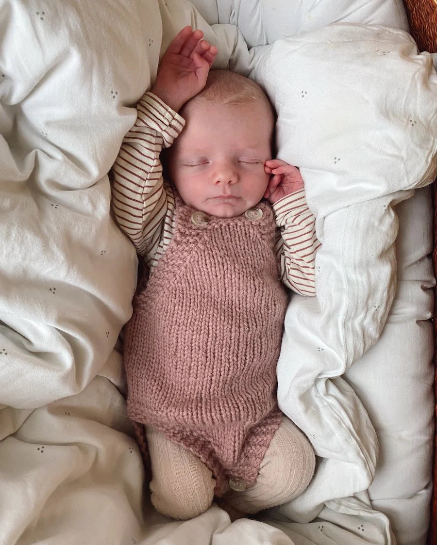 Little brother's Romper - Baby Petite Knit