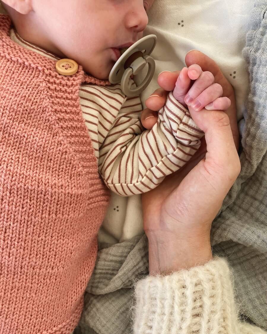 Little Sister's  Romper - Petite Knit