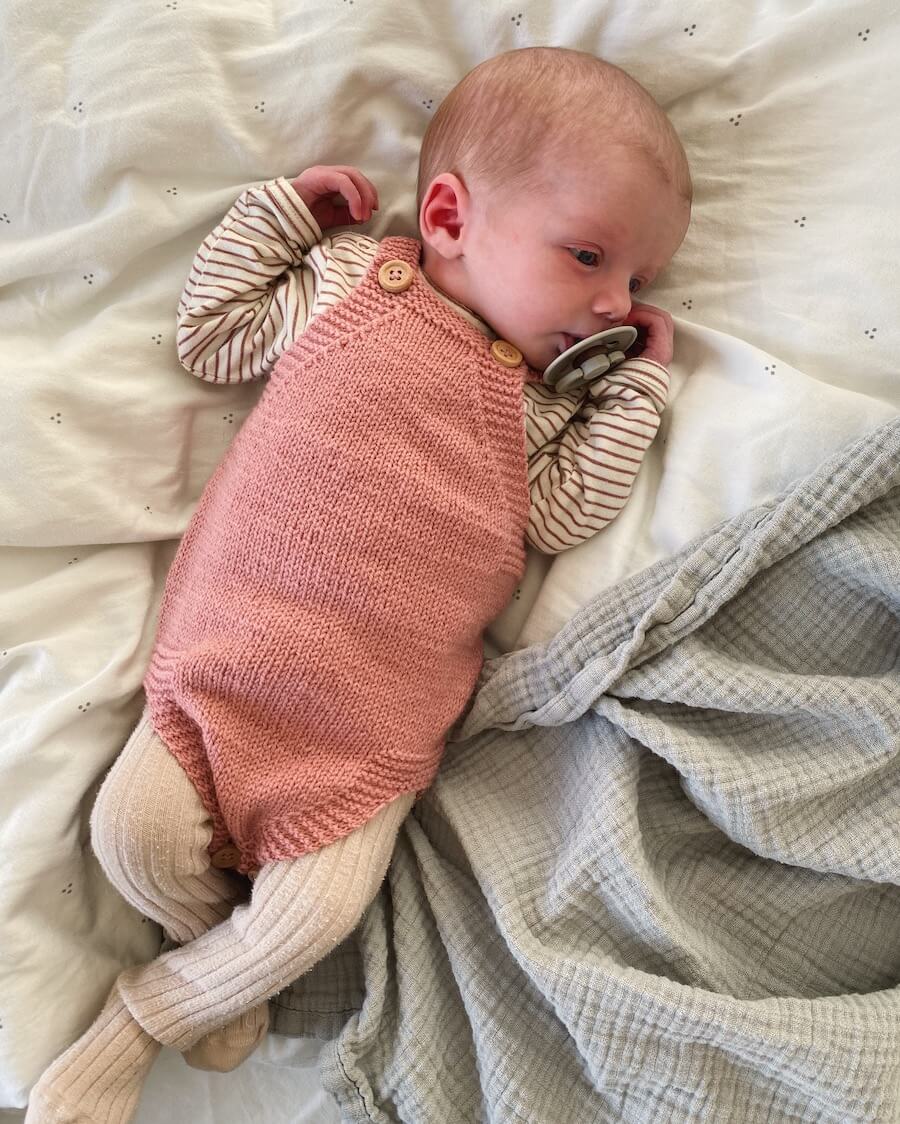 Little Sister's  Romper - Petite Knit