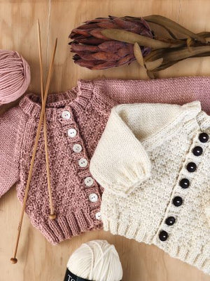 Touch Yarns Pattern 144 Muster Cardy 8 Ply.