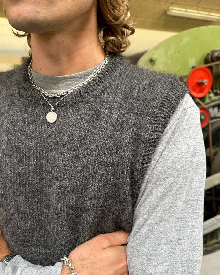 Novice Slipover Man - Men's Vest Petite Knit