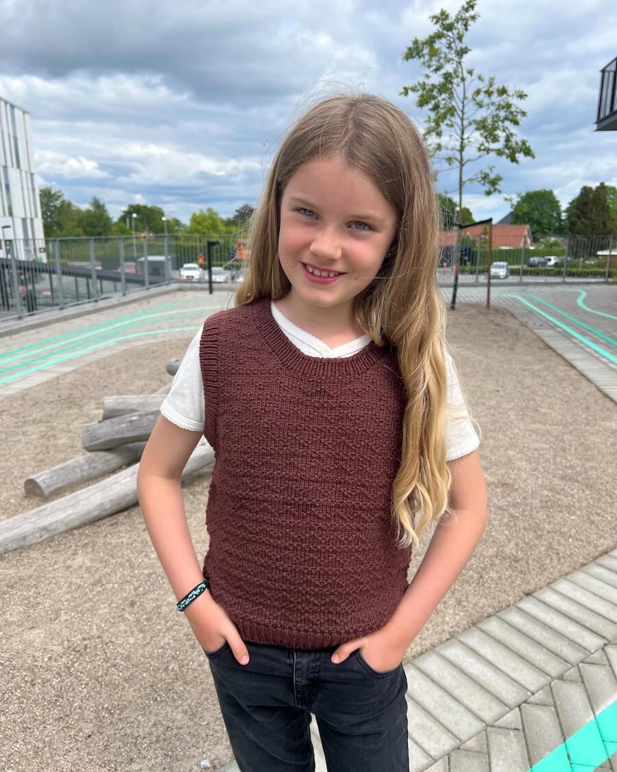 Sille Slipover (Junior) - Petite Knit