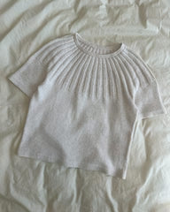 Sunday Tee by Petite Knit in Linen