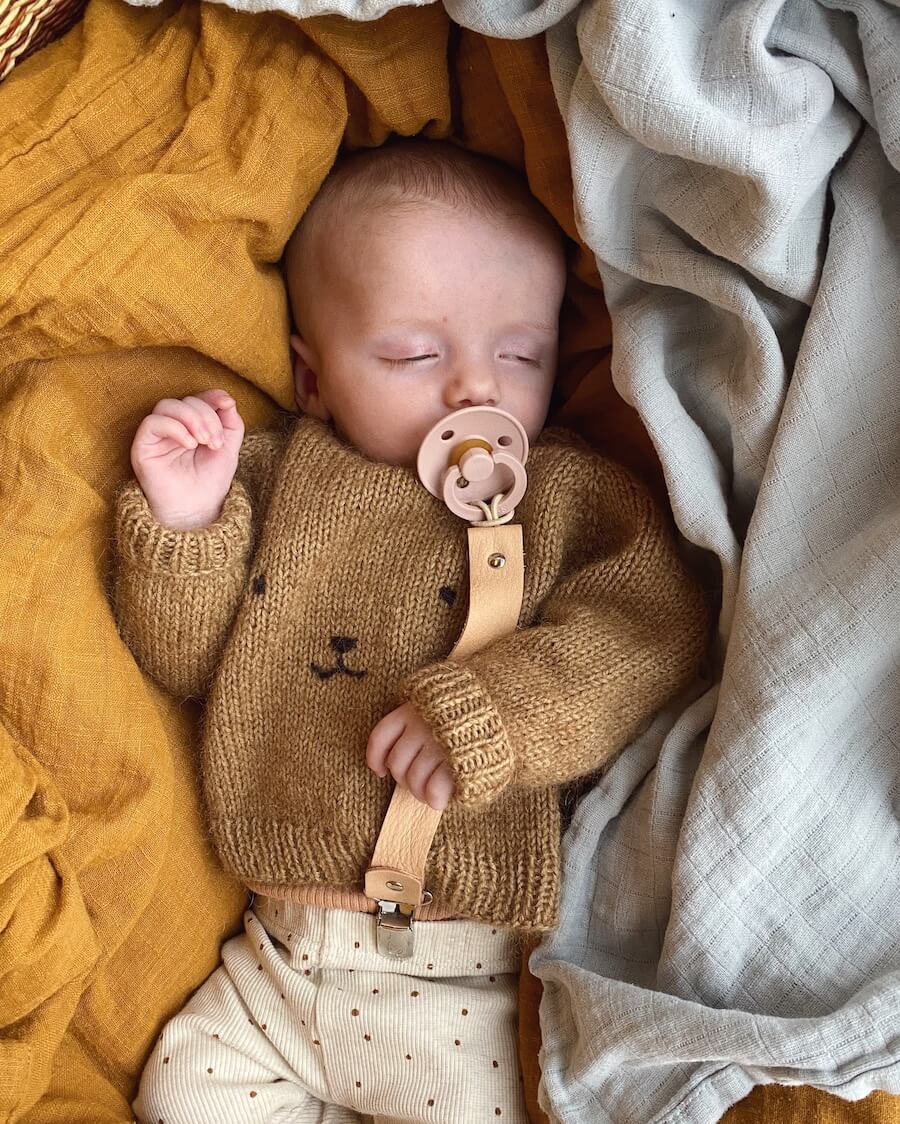 Teddy Bear Sweater - Child's Petite Knit