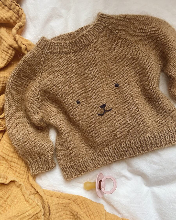 Teddy Bear Sweater - Child's Petite Knit