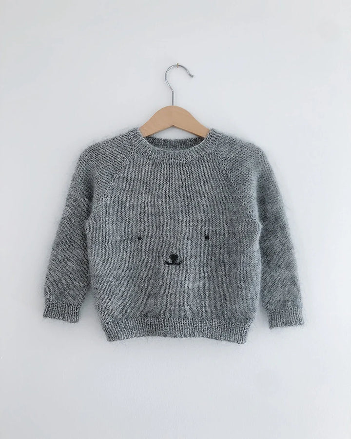 Teddy Bear Sweater - Child's Petite Knit